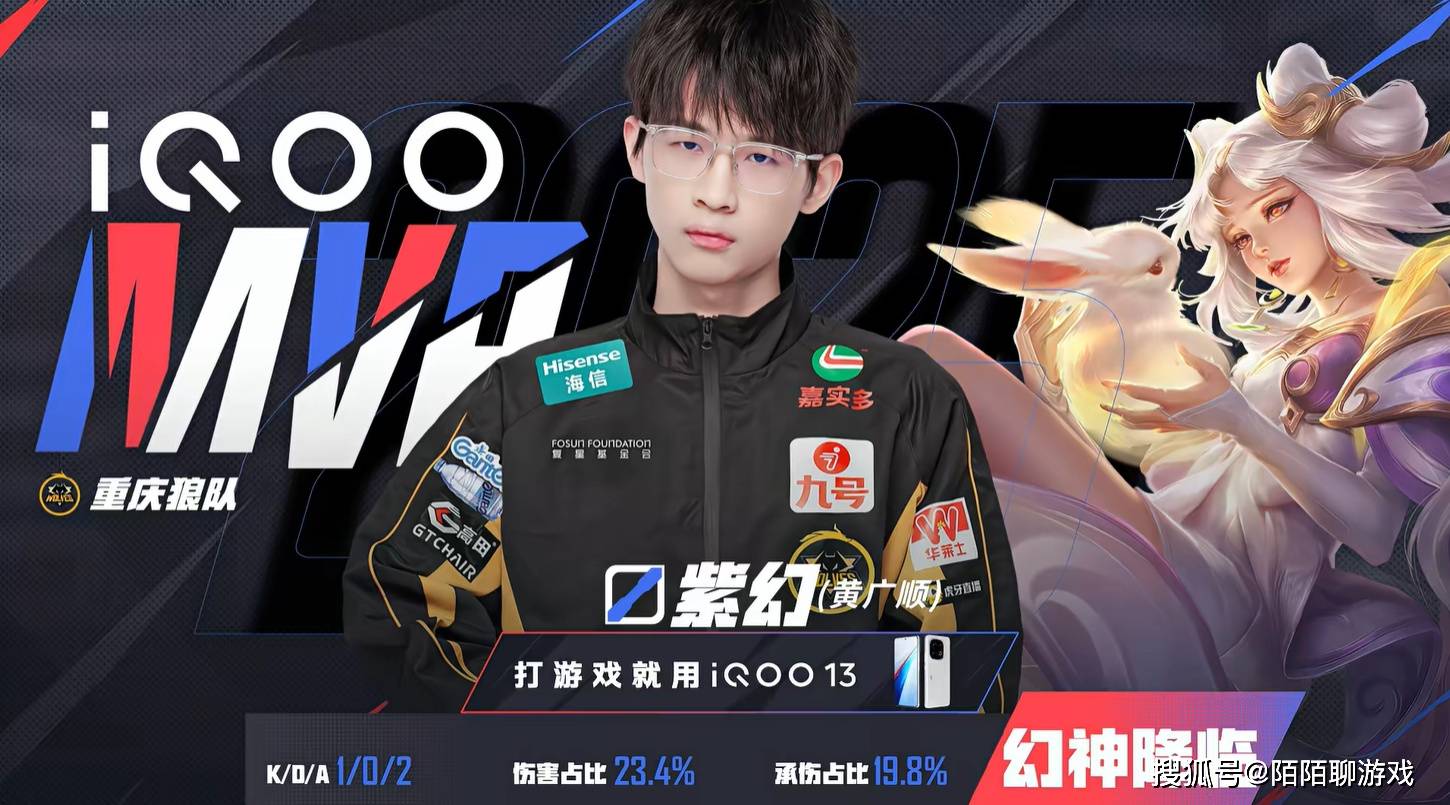 归期吕布四连超凡，送KSG“归家”，狼队轻取KSG，晋级败者组半决赛！